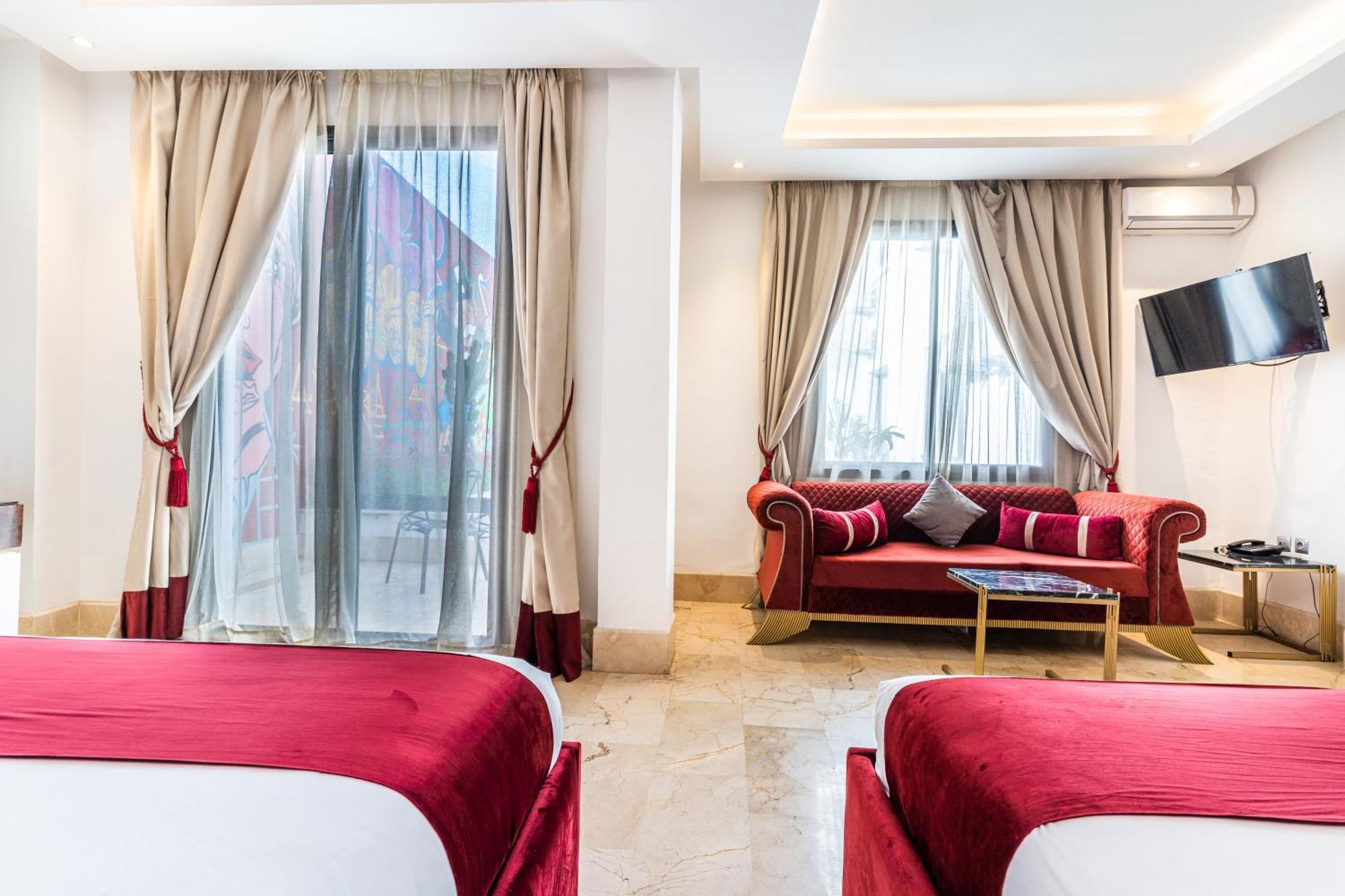 One Hotel Casablanca Exterior foto A room at the hotel