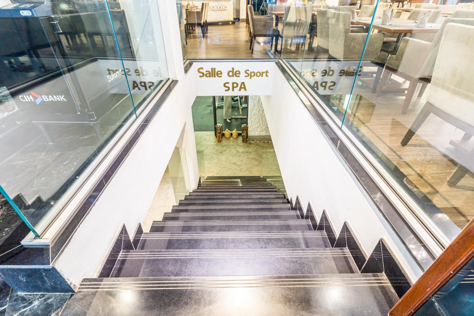 One Hotel Casablanca Exterior foto Stairs to the spa